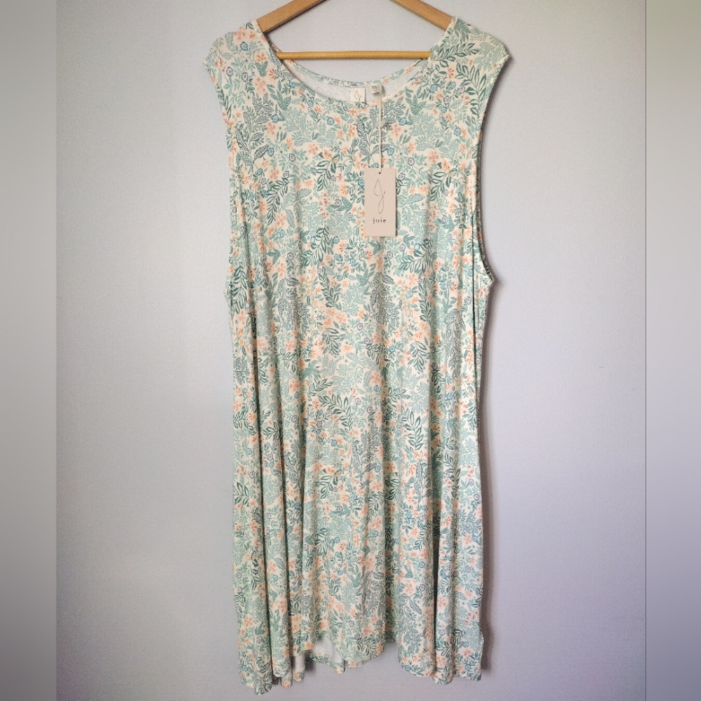NWT 3X Joie Floral‎ Sundress Dress
